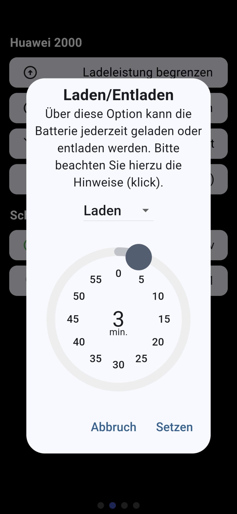 Huawei Luna laden und entladen Huawei Luna laden und entladen